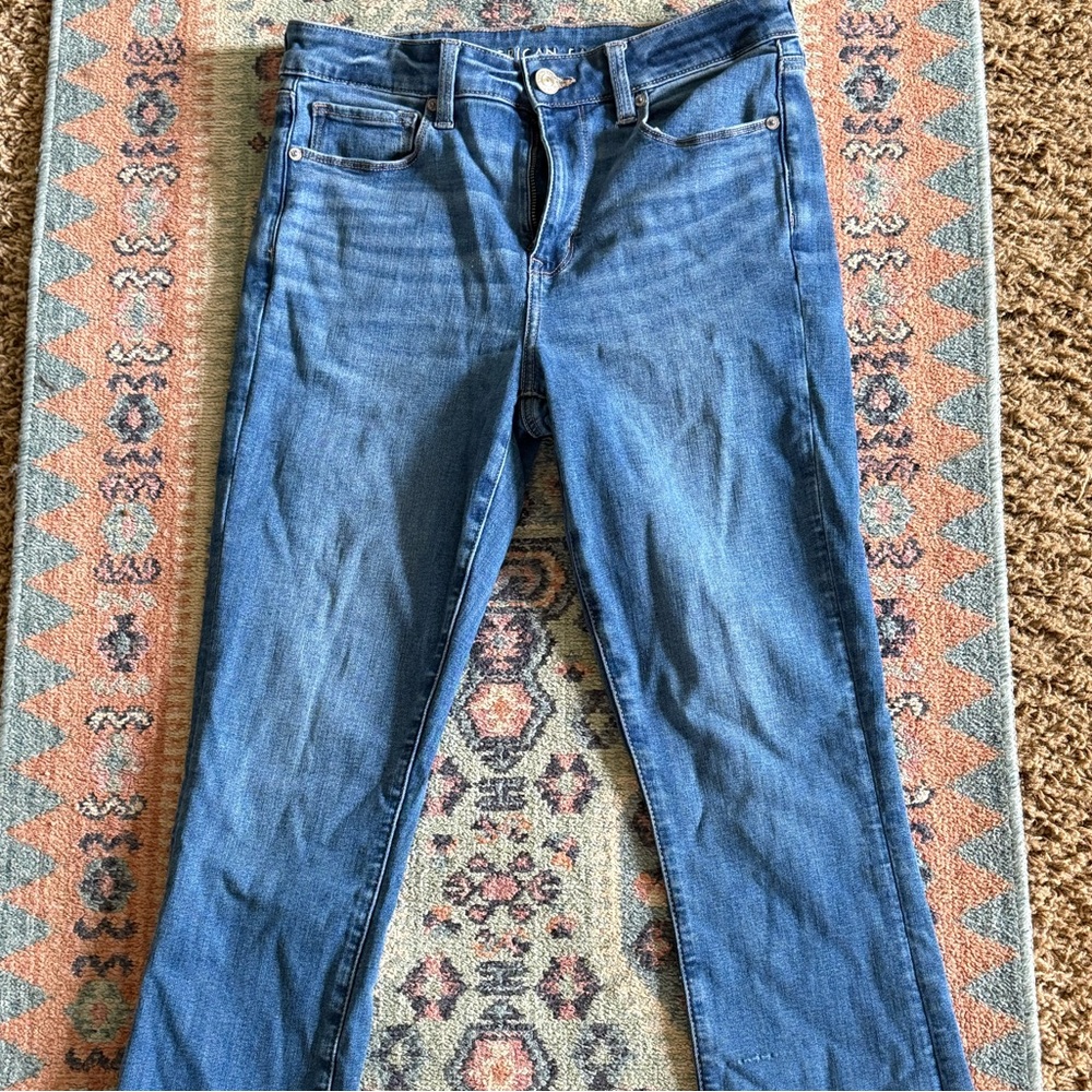 American Eagle Outfitters Blue Boot Cut Jeans